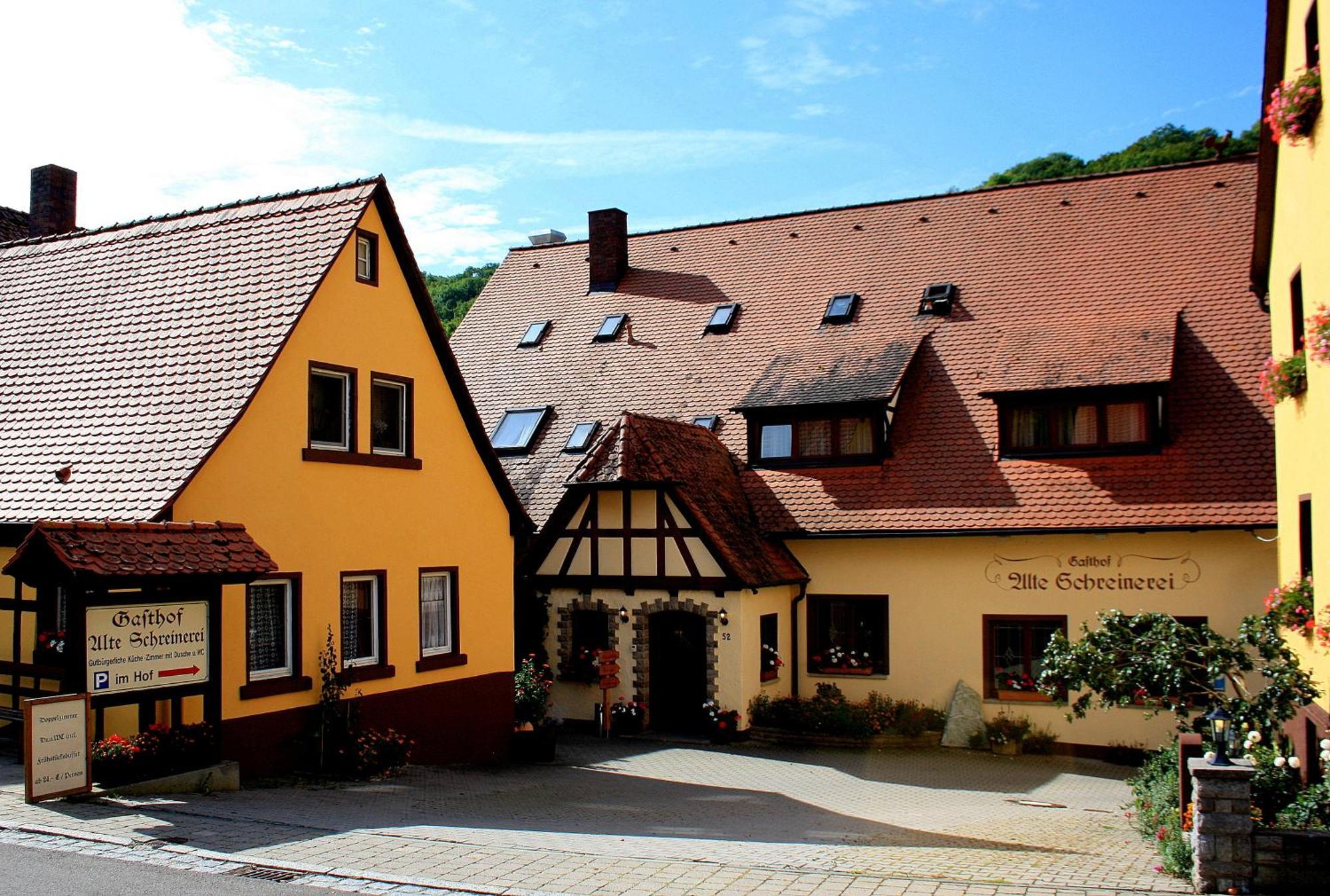 Gasthof Alte Schreinerei Rothenburg ob der Tauber Exterior photo